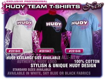HUDY T-Shirt Hellblau (M)
