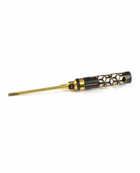 ARROWMAX Flat Head Screwdriver 4.0 X 100mm Black Golden