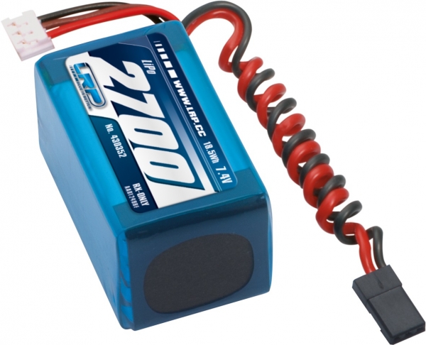 LRP VTEC LiPo 2700 RX-Pack 2/3A Hump - RX-only - 7.4V