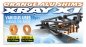 Mobile Preview: XRAY Alu Schimscheiben 3 x 7 x 1.0mm - orange (10)