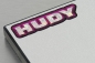 Preview: HUDY Setup-Platte für 1:10 silber grau