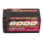 Preview: Gens ace Redline 2.0 Series 6000mAh SHORTY 15.2V 140C 4S2P HardCase HV Lipo Battery Pack with Hardcase 69#