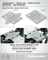 Preview: XRAY XB8/XB8E STAINLESS STEEL CHASSIS PROTECTOR - REAR