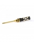 Preview: ARROWMAX Flat Head Screwdriver 5.0 X 100mm Black Golden