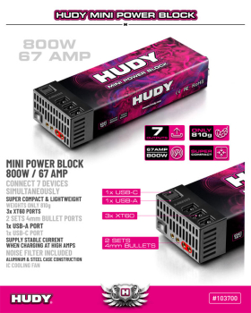 HUDY New Mini Power Block
