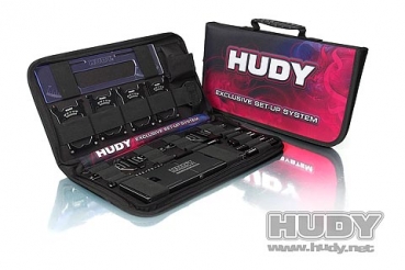 Hudy Komplett Setup-System für 1:10 Tourenwagen + Tasche