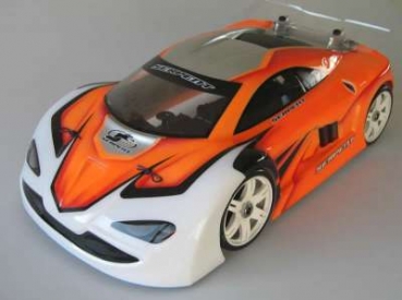 Body GT TT-One 1/8 mit Flügel