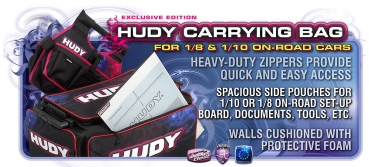 HUDY 1/8 ON-ROAD Trolli inklusive Werkzeugfach