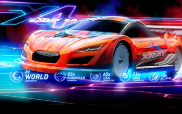 XRAY X4'25 - ALU FLEX EDITION - 1/10 ELECTRIC TC