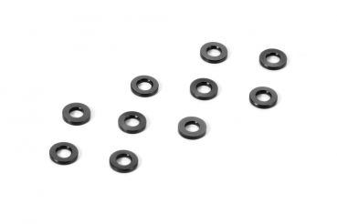 XRAY Alu Schimscheiben (3 x 6 x 0,5mm),schwarz
