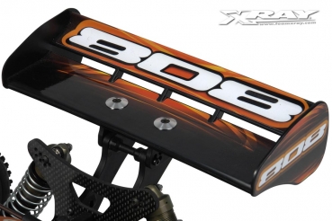 Preview: XRAY Unterlegscheibe Heckspoiler Aluminium (2)