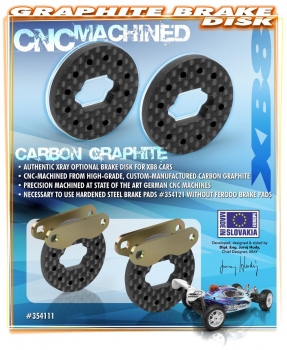 Preview: XRAY Belüftete Bremsscheibe, CNC Machined