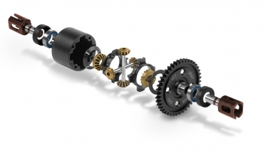 Preview: XRAY XB8 Aktiv Mittel Diff 46 Zähne