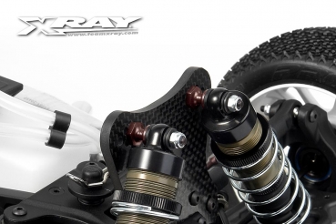 Preview: XRAY Dämpferkugelkopf mit Sechskant Stahl (2)