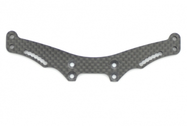 Serpent Dämpferbrücke Carbon flach hinten 411