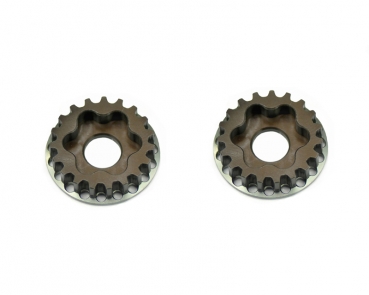 Serpent Riemenrad Mittelwelle Alu 19Z S411 4.0 (2)