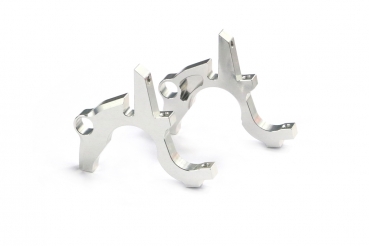 Serpent Bulkhead Alu vorne L+R SDX4