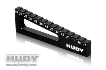 Hudy Stufenmesskeil 30 bis 17mm für 1/8 & 1/10 Off-Road