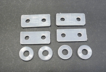 Serpent Gummiunterlegscheiben für Servos (4+4)