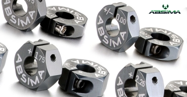 Preview: Absima Alu 7075 T6 Radmitnehmer 12mm Offset -0.75mm 1:10 Buggy (2)
