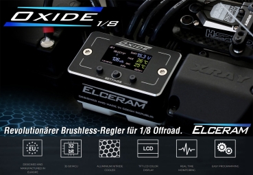 Preview: ELCERAM OXIDE 1/8 Offroad Regler