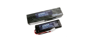 Gens ace Akku NiMh 7.2V-5000Mah (Tamiya) 135x48x25mm 420g Stick Pack