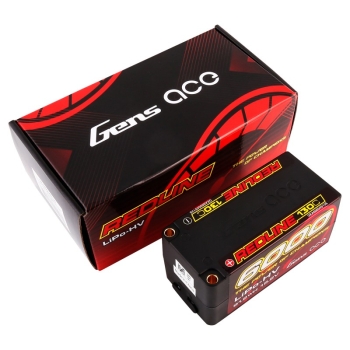 Preview: Gens ace Redline Series 6000mAh 15.2V 130C 4S2P HardCase 69# HV LiPo Battery SHORTY