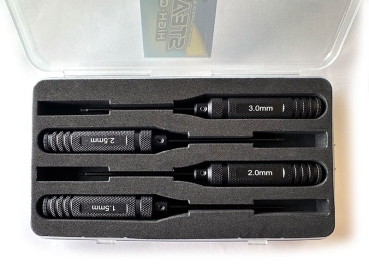 Preview: H-SPEED Stealth Tools Sechskantschlüssel Set (4) 1.5, 2.0, 2.5, 3.0mm