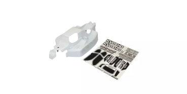 KYOSHO INFERNO MP11 PRE-CUT 1.0MM WHITE BODYSHELL