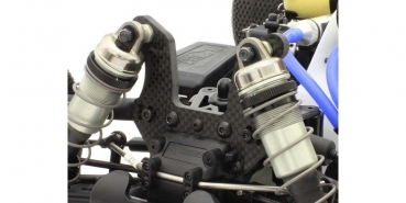 Preview: Kyosho Daempferbruecke Vorn Inferno MP10 - Carbon (14)