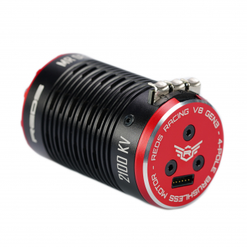 Reds BRUSHLESS MOTOR REDS V8 2100KV 4 POLE SENSORED GEN3