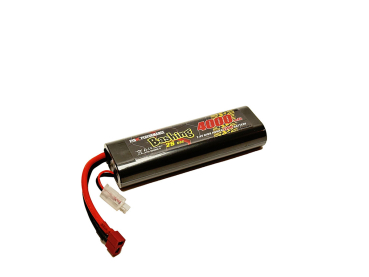 Pink Bashing LiPo 2S 7.4V-4000-50C (Deans) 139x47x25mm 240g