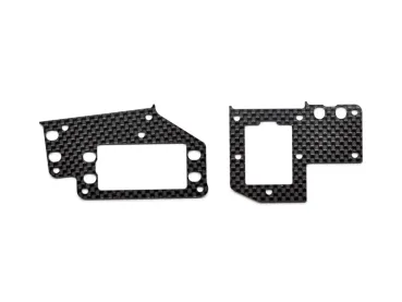 Serpent Radioplate mounts carbon (2) SRX8 Gen4
