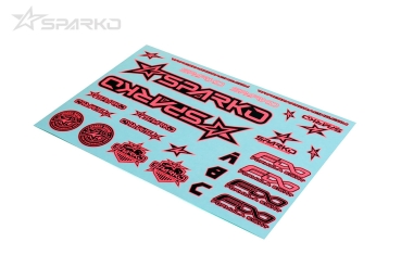Sparko F8 Karosserie Sticker Fuchsia