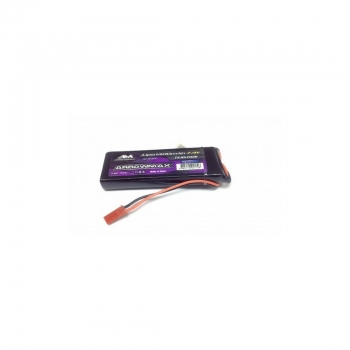 AM Lipo 1400mAh 7.4V Receiver Pack GP (JST Plug)