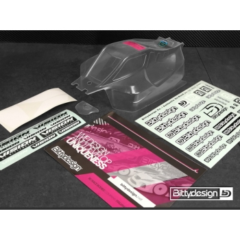 Preview: Bittydesign Vision Xray XB8E 2020 Body Clear (precut)