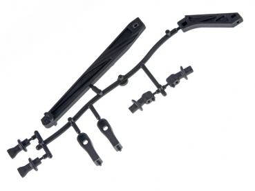 Mugen Versteifungsstrebe Truggy hinten inkl. Zubehör