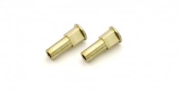 Kyosho Nabenträgerhalter 0° Inferno MP10 - Messing, vorn