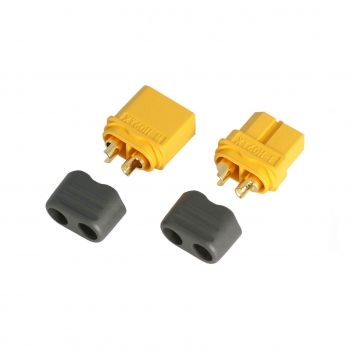 XT-60 Stecker und Buchse (1 Paar) mit Kabelzugentlastung