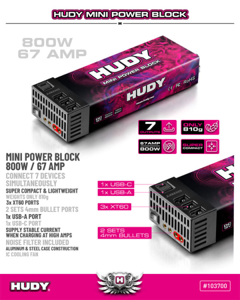 HUDY New Mini Power Block