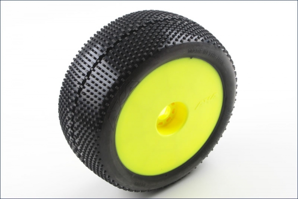 1:8 AKA Truggy EVO Gridiron Soft Pre-Mounted Yello