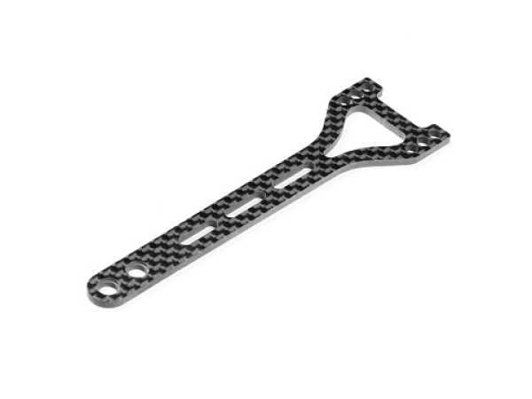 XRAY X4'23 GRAPHITE UPPER DECK - SPLIT REAR - 1.6MM