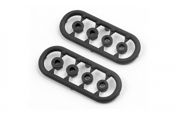 XRAY Unterlegscheiben für Dämpfer und Muttern, Kunststoff