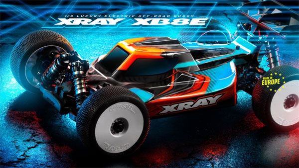 XRAY XB8E'24 - 1/8 LUXURY ELECTRIC OFF-ROAD CAR