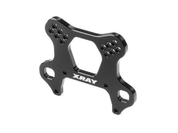 XRAY XB8 ALU FRONT SHOCK TOWER FOR SEMI-SPLIT BULKHEAD (4MM)