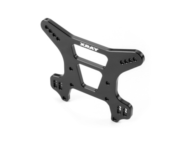 XRAY XB8 Alu Rear Shock Tower for Semi-Split Bulkhead - Lower