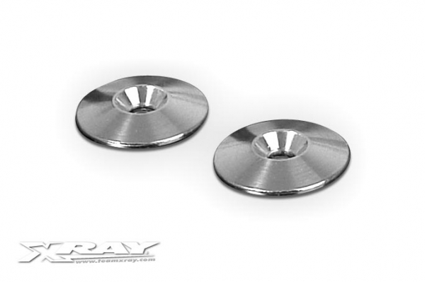 XRAY Unterlegscheibe Heckspoiler Aluminium (2)