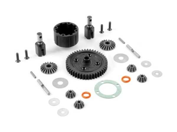 XRAY Center Differential Small with Composite Spur Gear 46T - Set