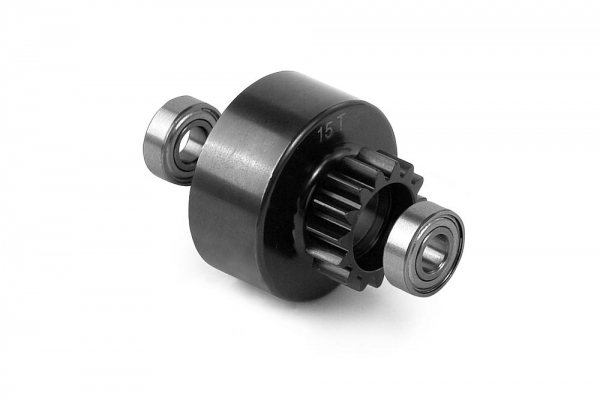 XRAY Kupplungsglocke 15Z, mit extra großen Lagern (5x12x4mm) V2