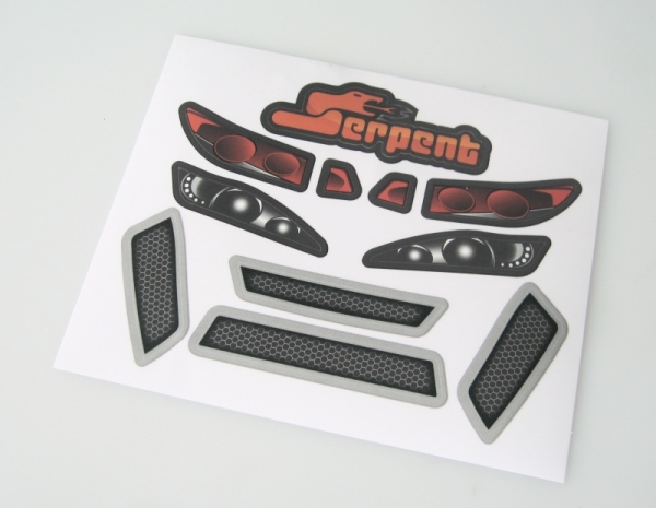 Serpent Karosserie Lex-IS  orange 190mm EFRA 4030